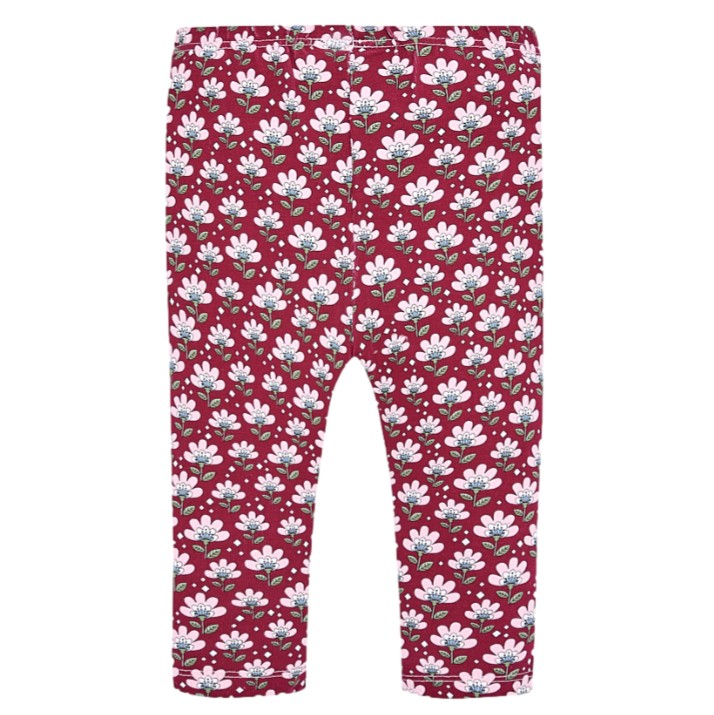 Conjunto Mayoral camiseta manga larga dibujo y leggings estampados para bebé niña