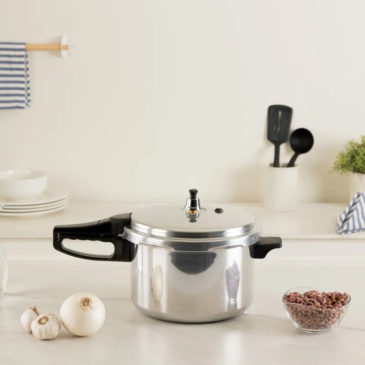 OLLA DE PRESION VASCONIA / EKCO 6 LITROS ALUMINIO ENDY3