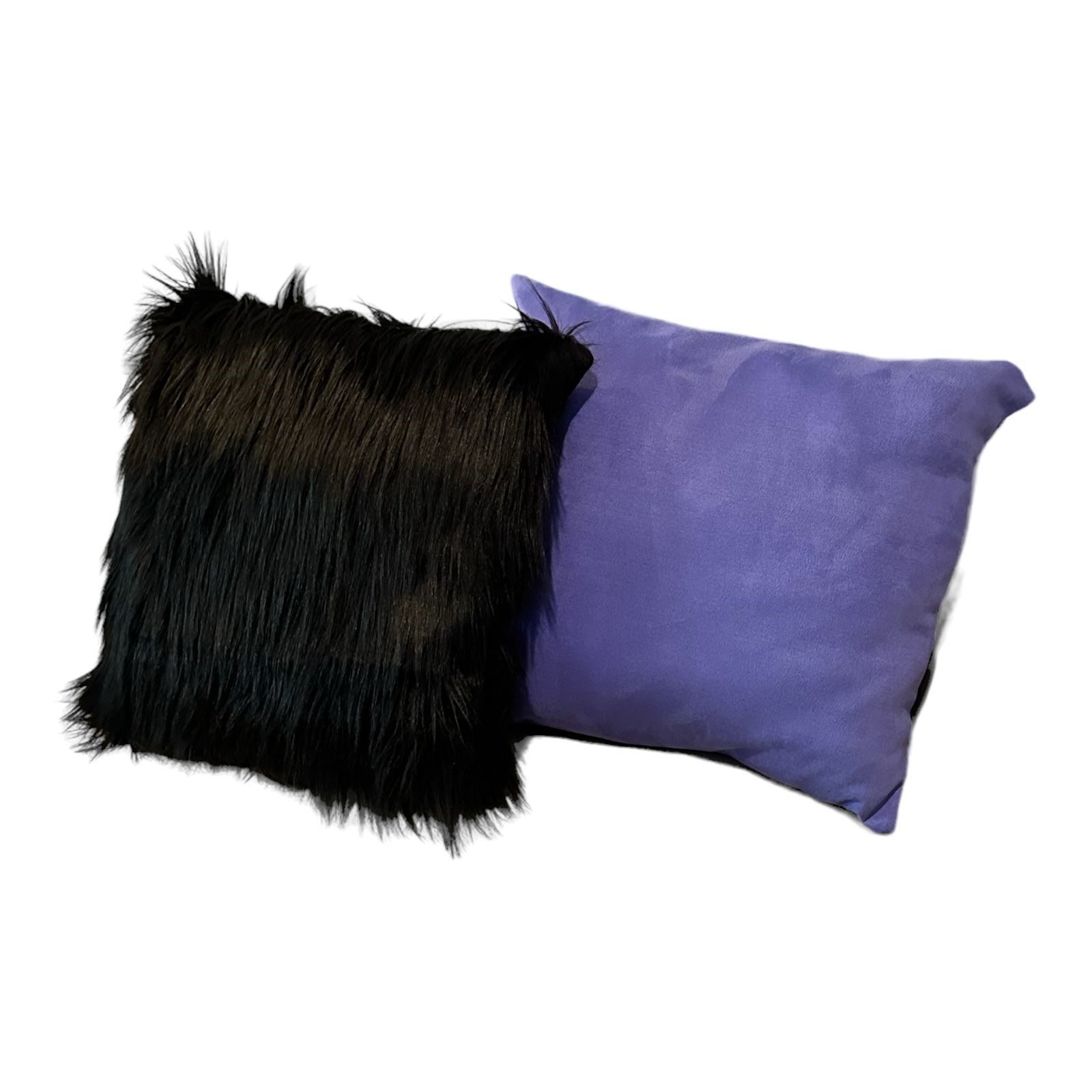 Pack Cojin Pelo largo y Suede Decorativo