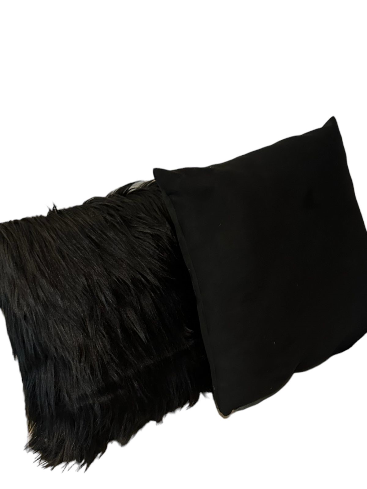 Pack Cojin Pelo largo y Suede Decorativo