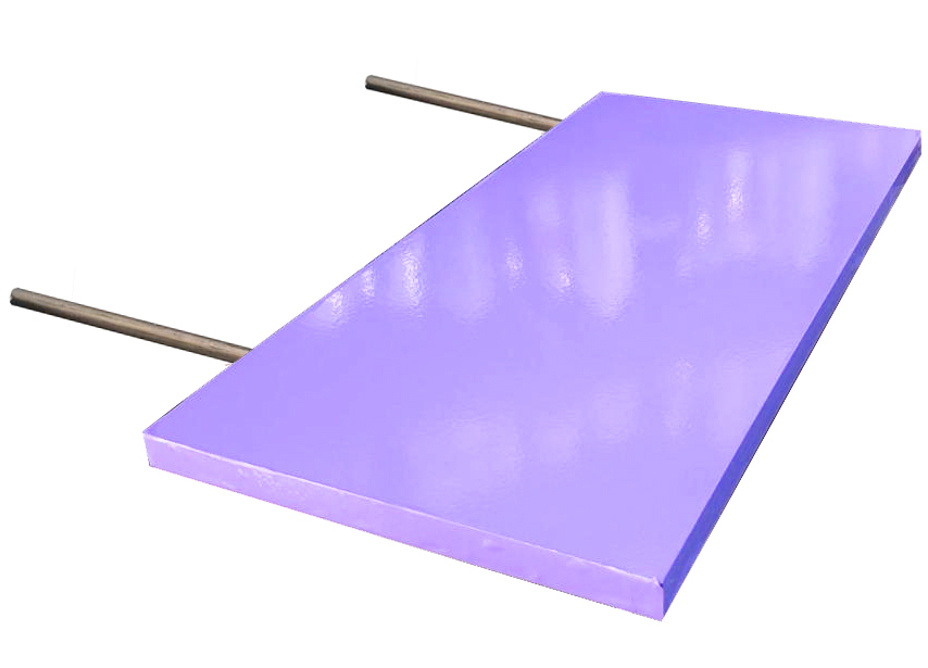 Conjunto 3 Repisas Flotantes Mdf 20x40cm Instalación Fácil Morado