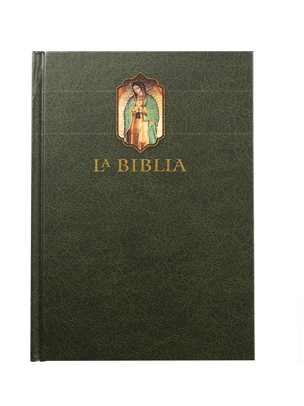 La Biblia Católica Con Diseño de  Virgen de Guadalupe