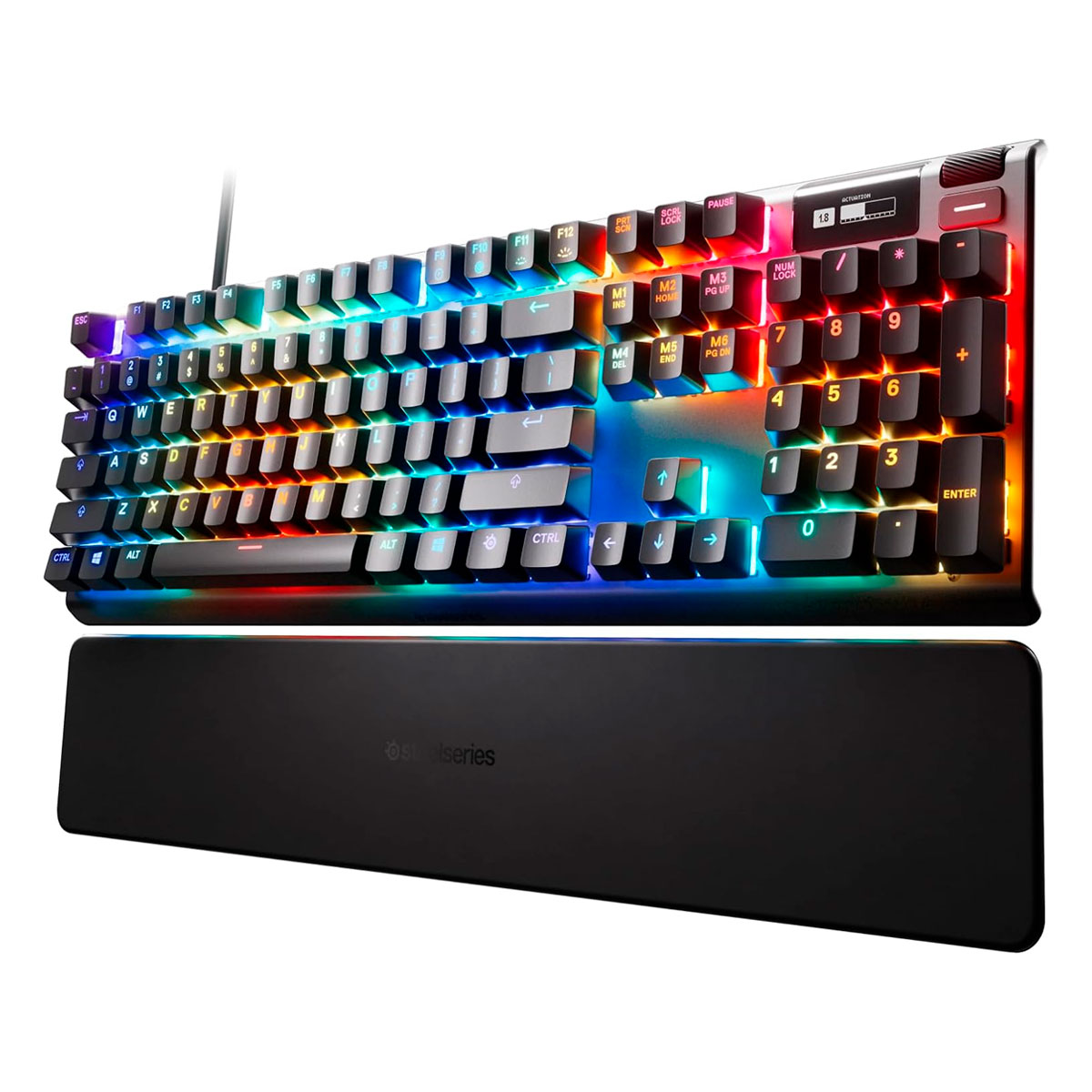 Teclado Gamer Apex Pro Switch Mecanico SteelSeries Luz RGB Reacondicionado Tipo A