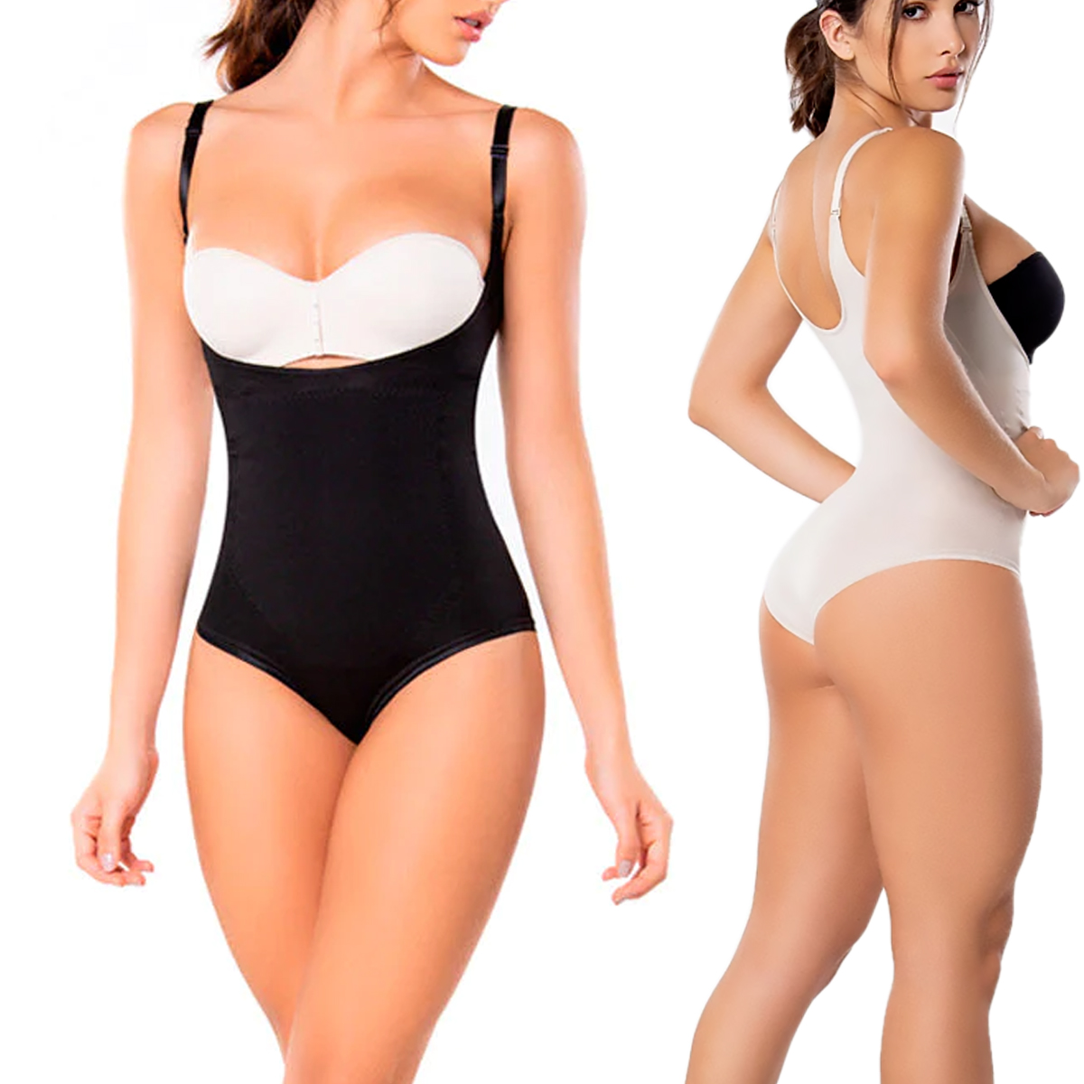 Faja tipo Body de Compresion Moldeadora Levanta Gluteos Colombiana Original.