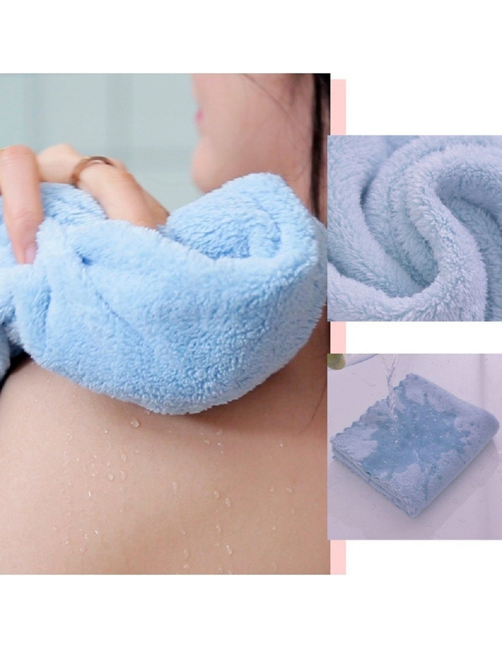 Juego de 2 toallas de baño Toalla grande Alta Calidad Premium