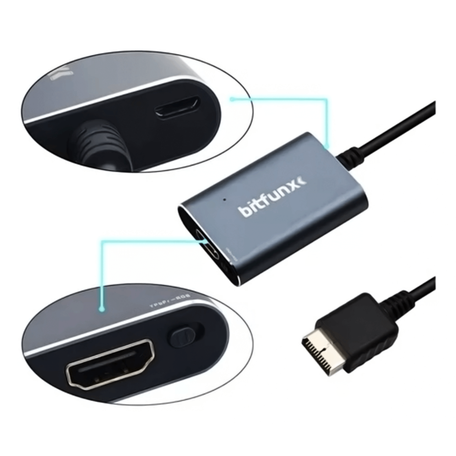 Adaptador Conversor Hdmi Pro Ps2 De Calidad Profesional