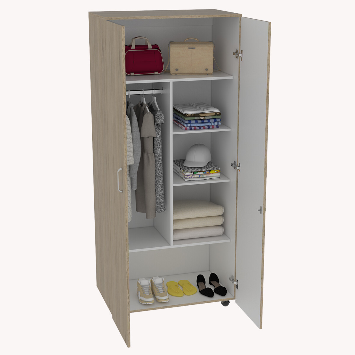 CLOSET ARMABLE MODELO IKO ROVERE EXCELSIOR