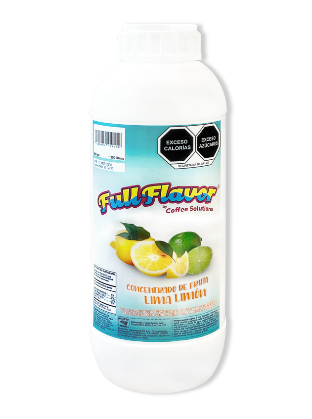 Concentrado De Fruta Sabor Lima Limon 1,200ml