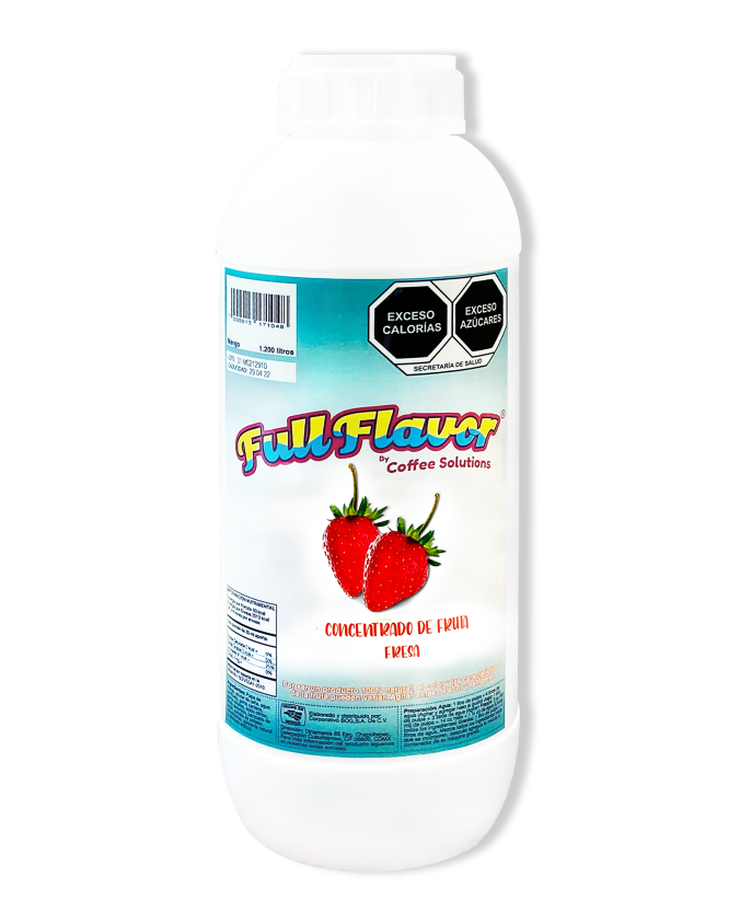 Concentrado De Fruta Sabor Fresa 1,200ml