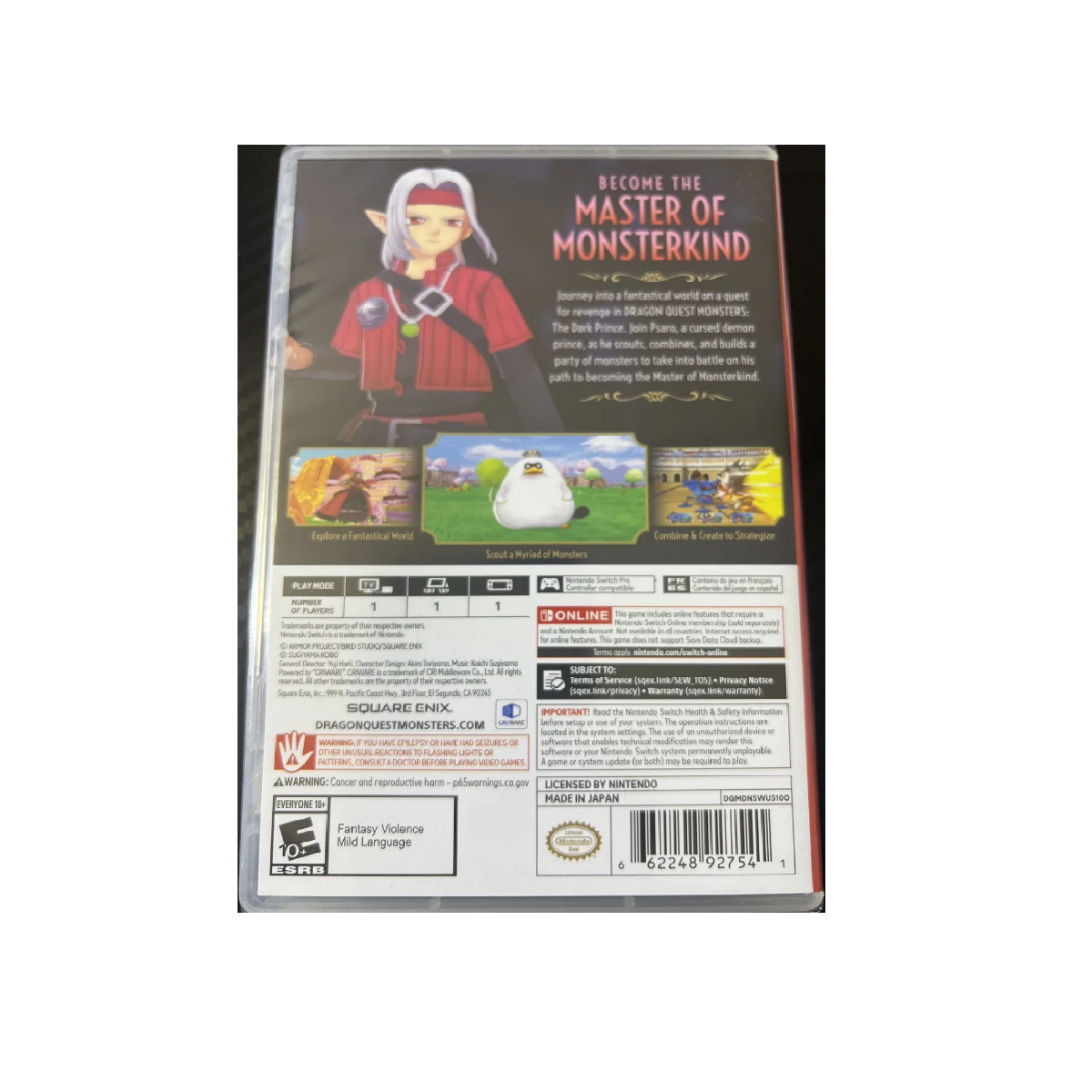 Dragon Quest Monsters: The Dark Prince - Nintendo Switch