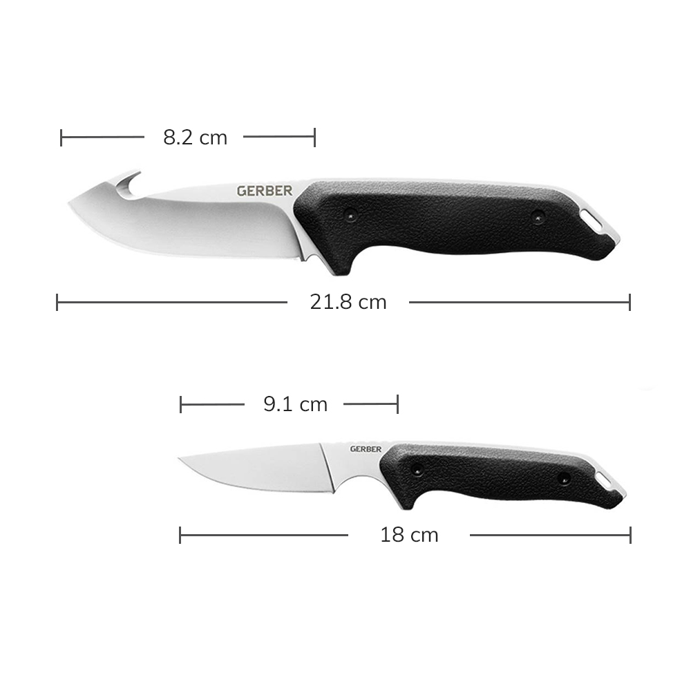 Kit de Cuchillos MOMENT FIELD Negros Gerber