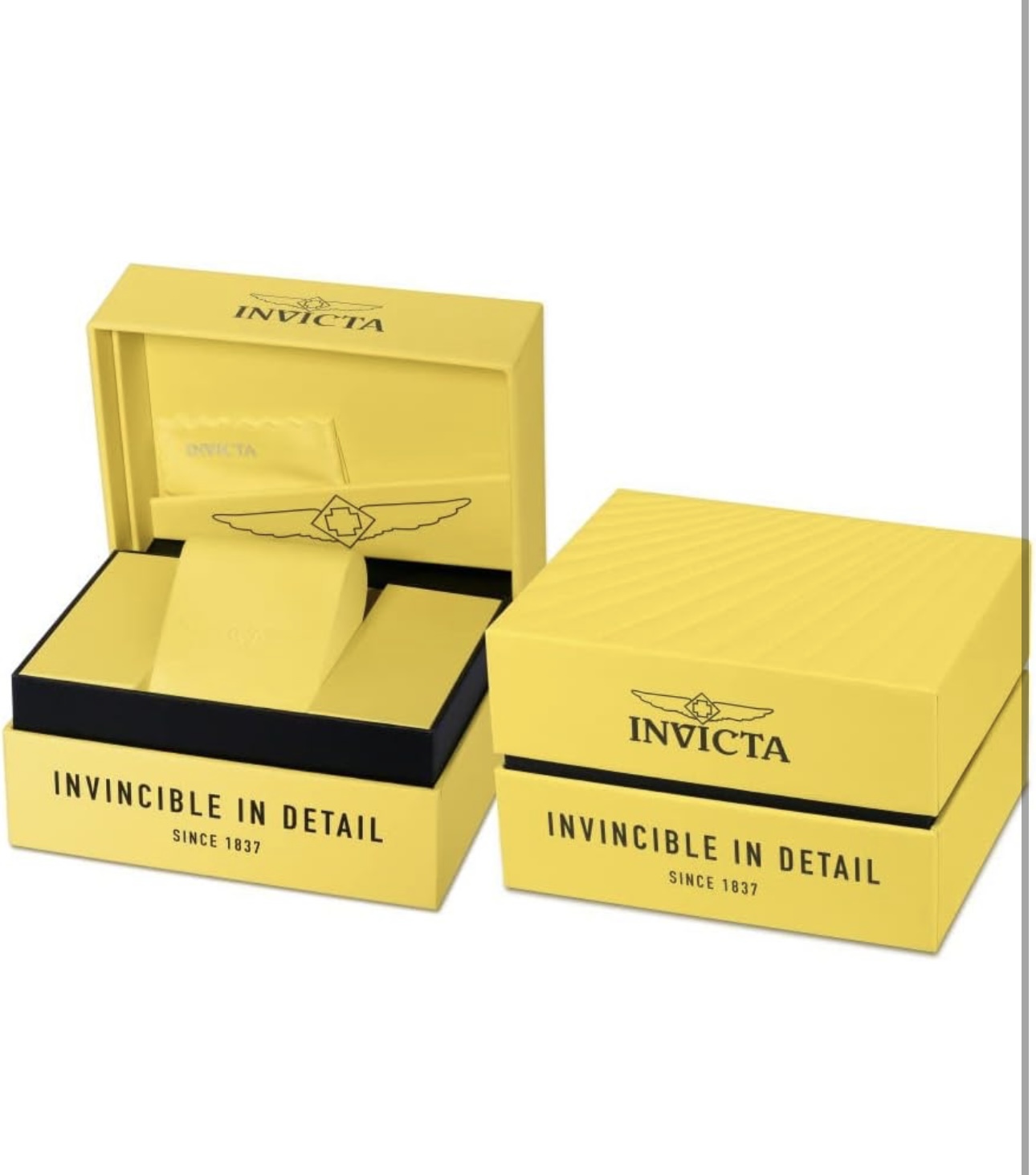Reloj Invicta 48mm Cubierta Zafiro Negro Con Dorado