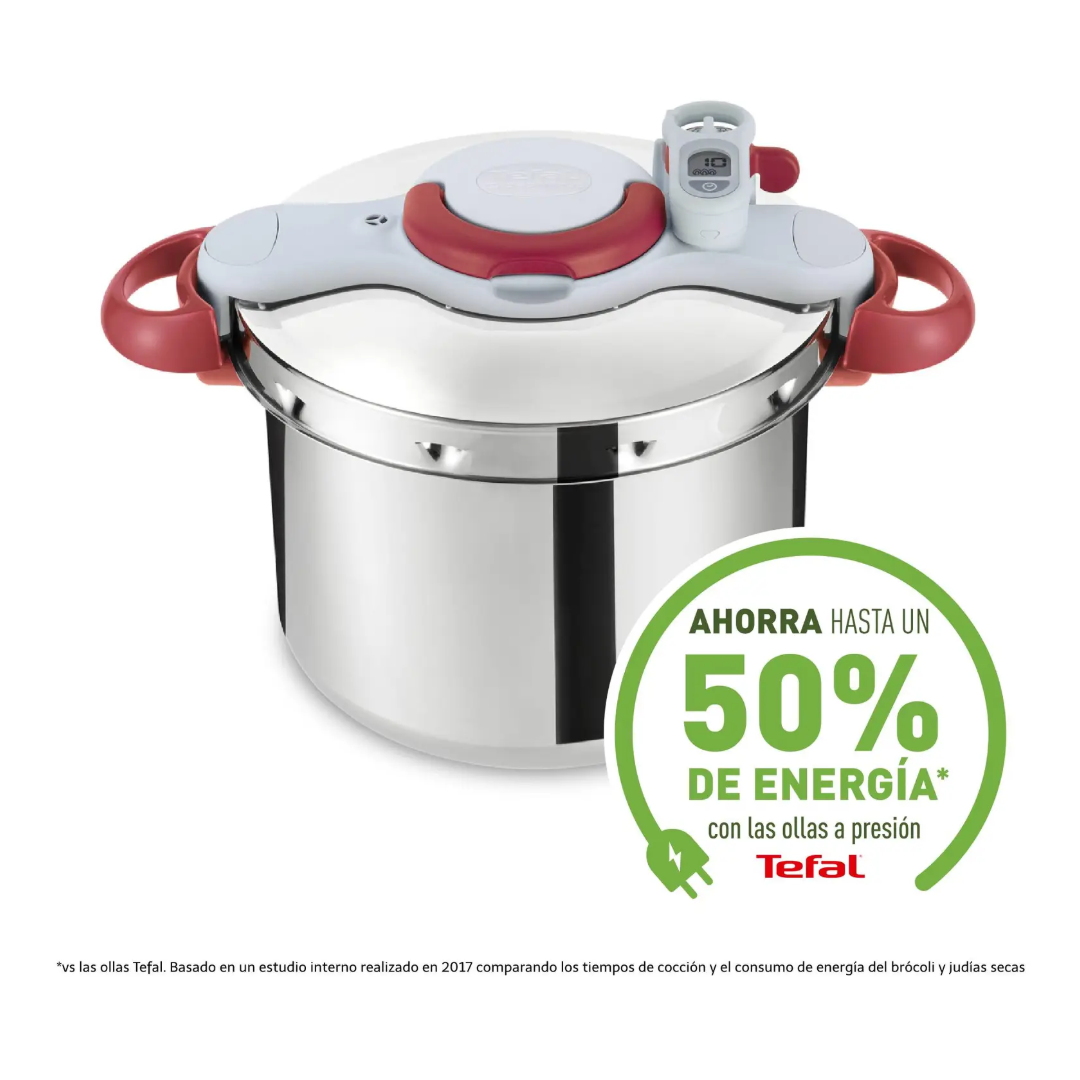 Olla A Presión Tefal Clipso Minut'® Perfect 7,5 Lts P4904851.