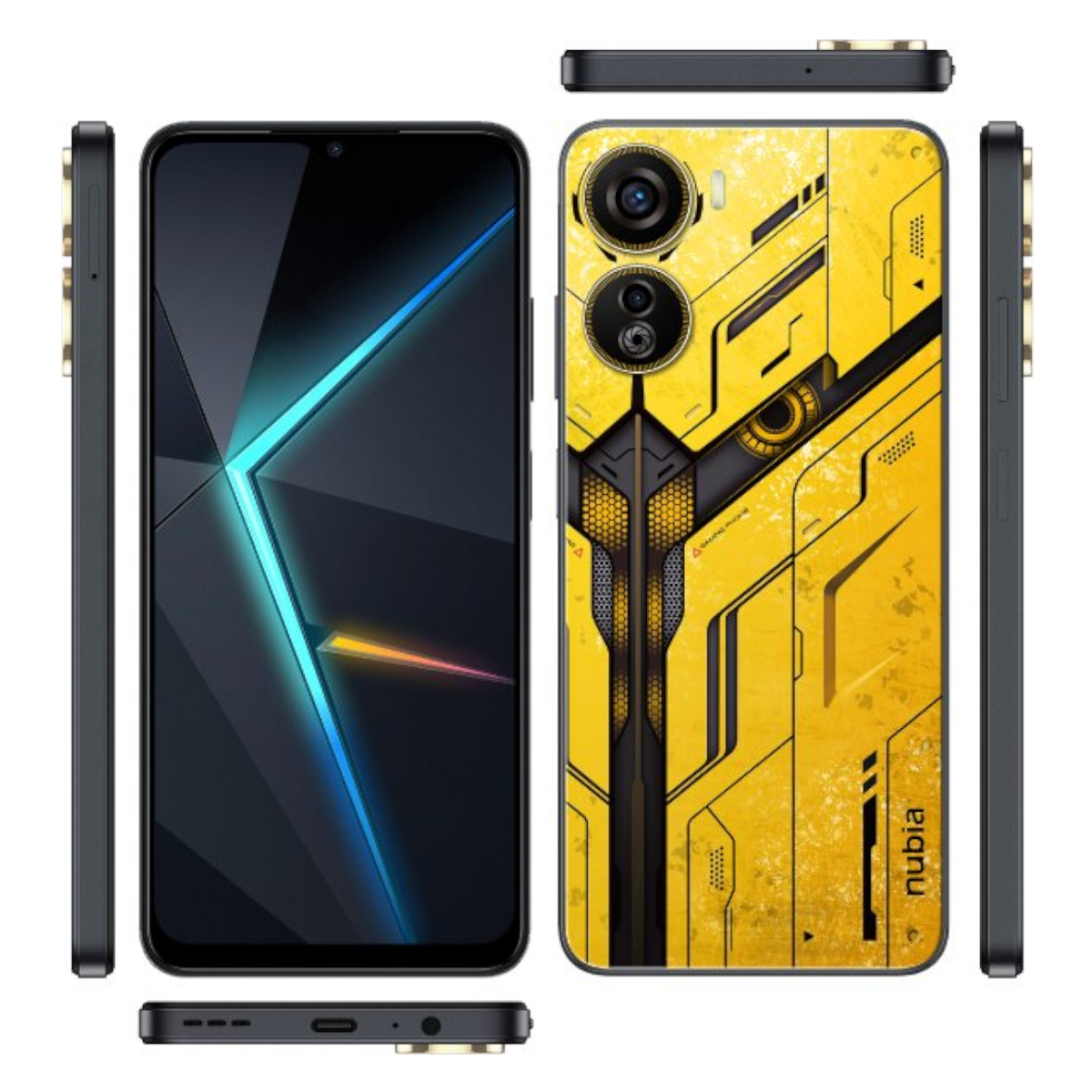 Celular ZTE Neo 5G 8+256GB Color Amarillo