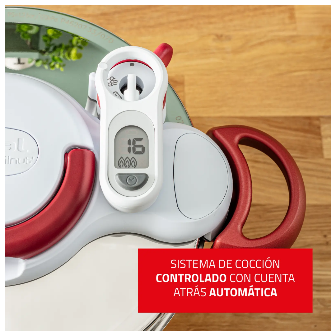 Olla A Presión Tefal Clipso Minut'® Perfect 7,5 Lts P4904851.