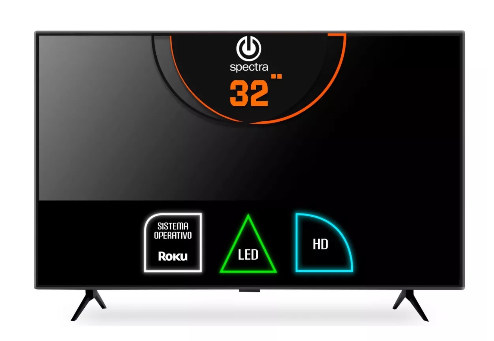 Pantalla Spectra Smart TV Roku 32-RSP 32 pulg Led HD