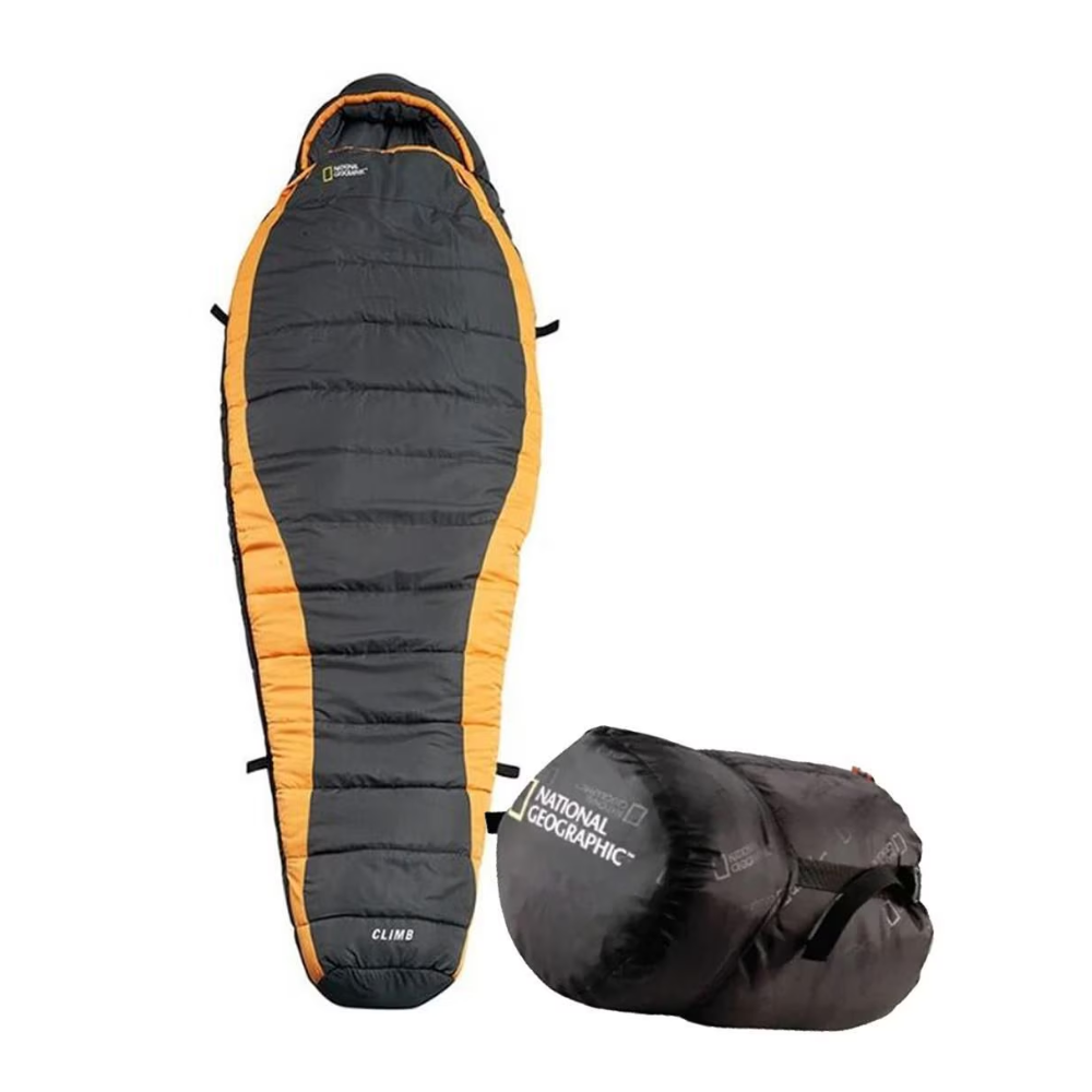 Sleeping bag sarcófago Clim amarillo National Geographic SNG409A
