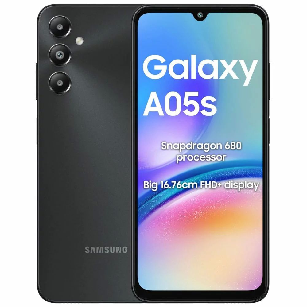 Celular Samsung Galaxy A05S PANTALLA FHD  6 7 Pulg   Negro.
