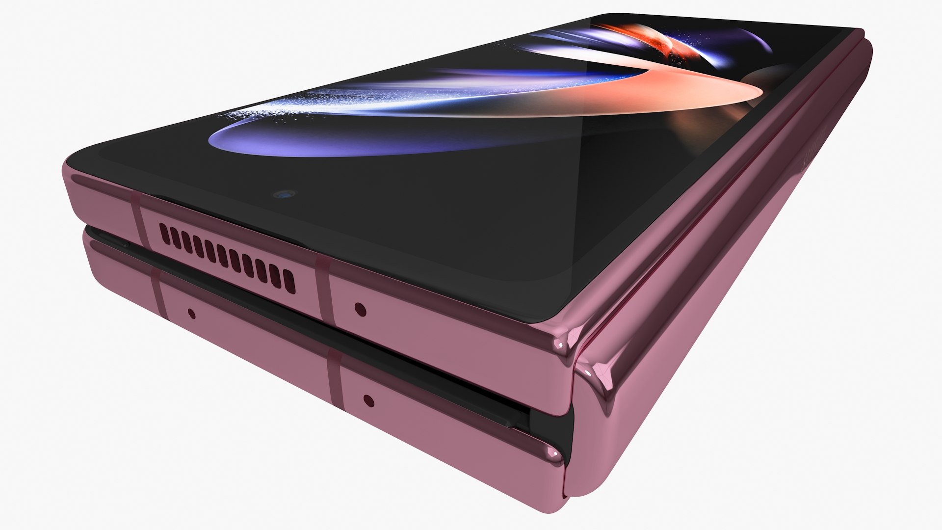 Celular Samsung Galaxy Z Fold 4 de 512GB (reacondicionado grado A)   Color Vino.