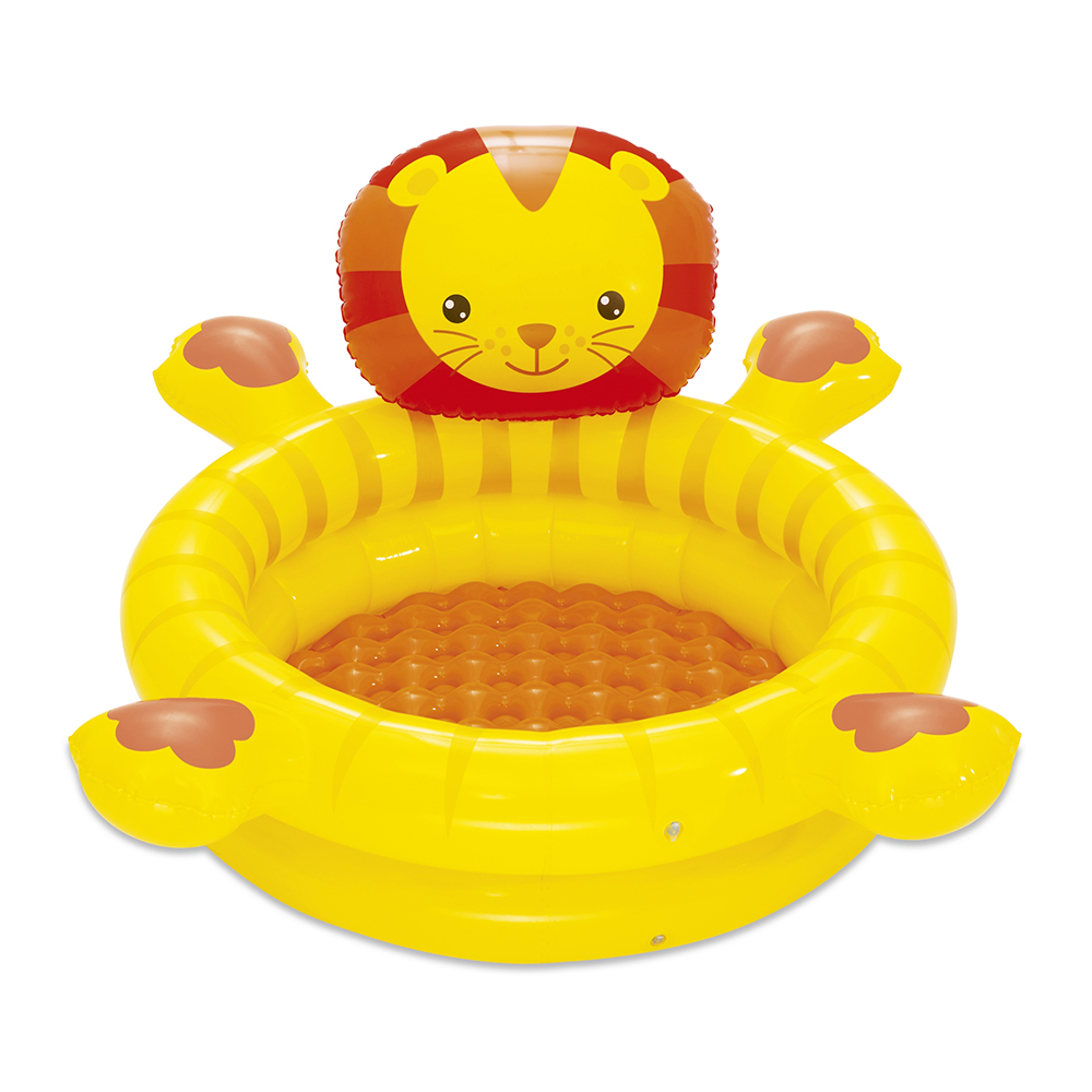 Alberca De Pelotas Piscina Infable Para Niños Diseño Leon