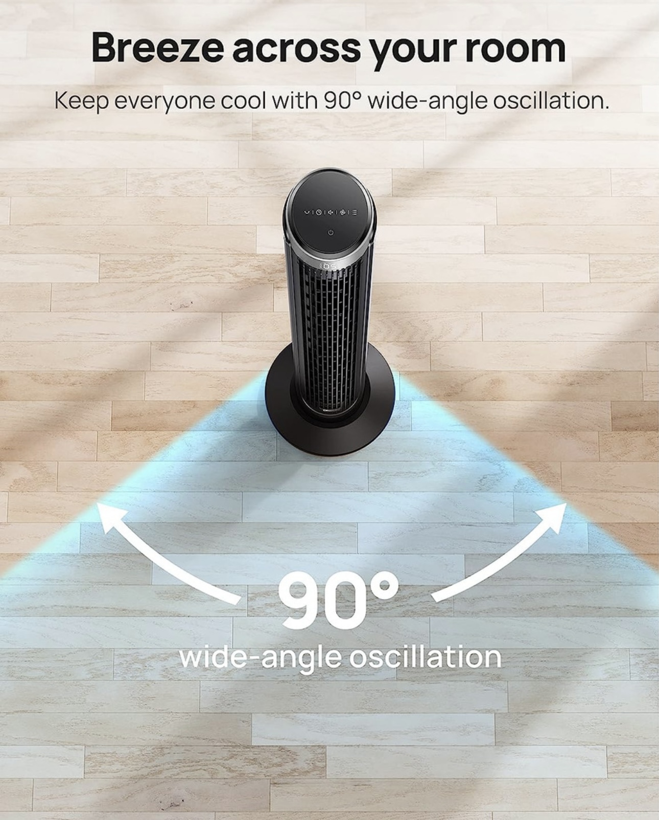 Ventilador Dreo Torre Fan Smart Fan Wifi Alexa/ Google