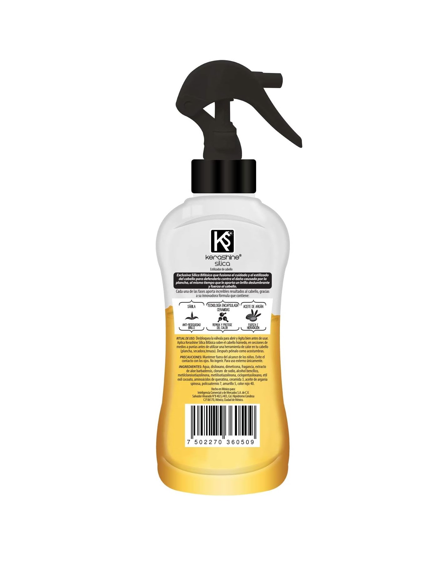 kerashine sílica bifasica plancha defense 102 ml c/u - 2 piezas