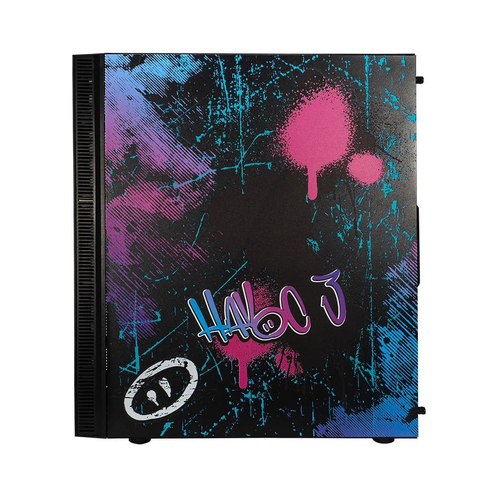 Gabinete Ocelot Gaming OC-HAVOC 3, E-ATX, Cristal Templado, incluye 3 Ventiladores ARGB, sin Fuente, Negro.