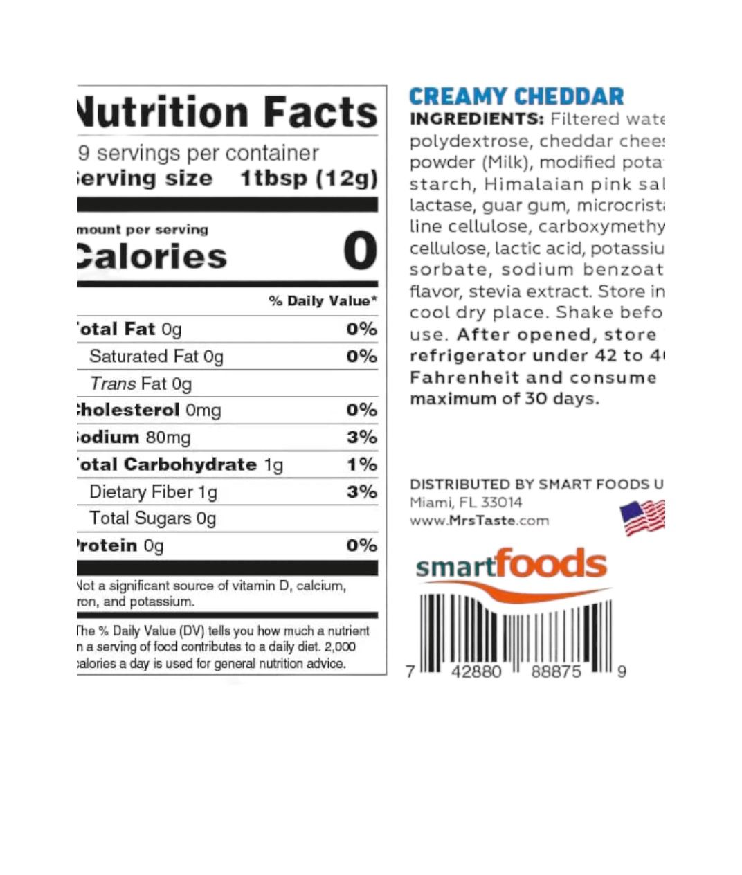 Aderezo Mrs Taste Top Taste 335 Gr (Salado).