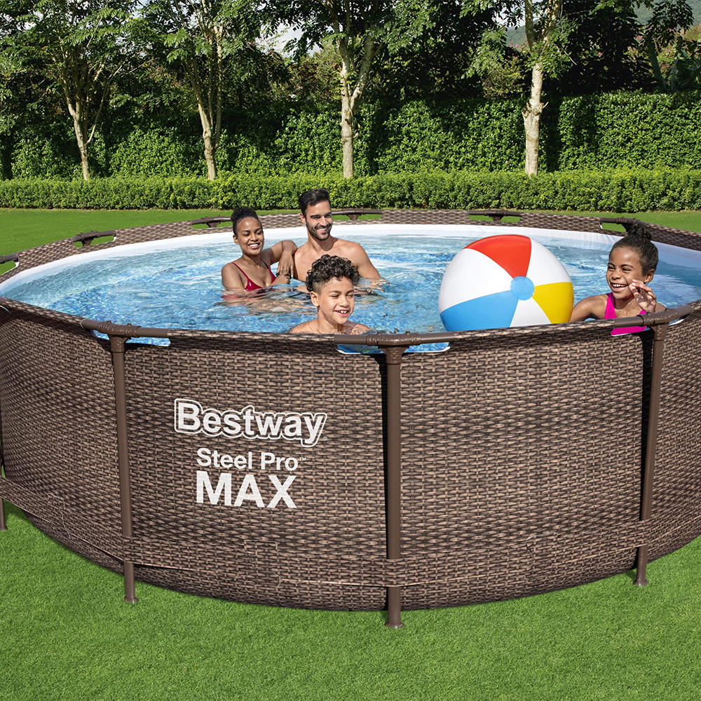 Alberca Estructural Redonda 3.66m Bestway Steel Pro Max