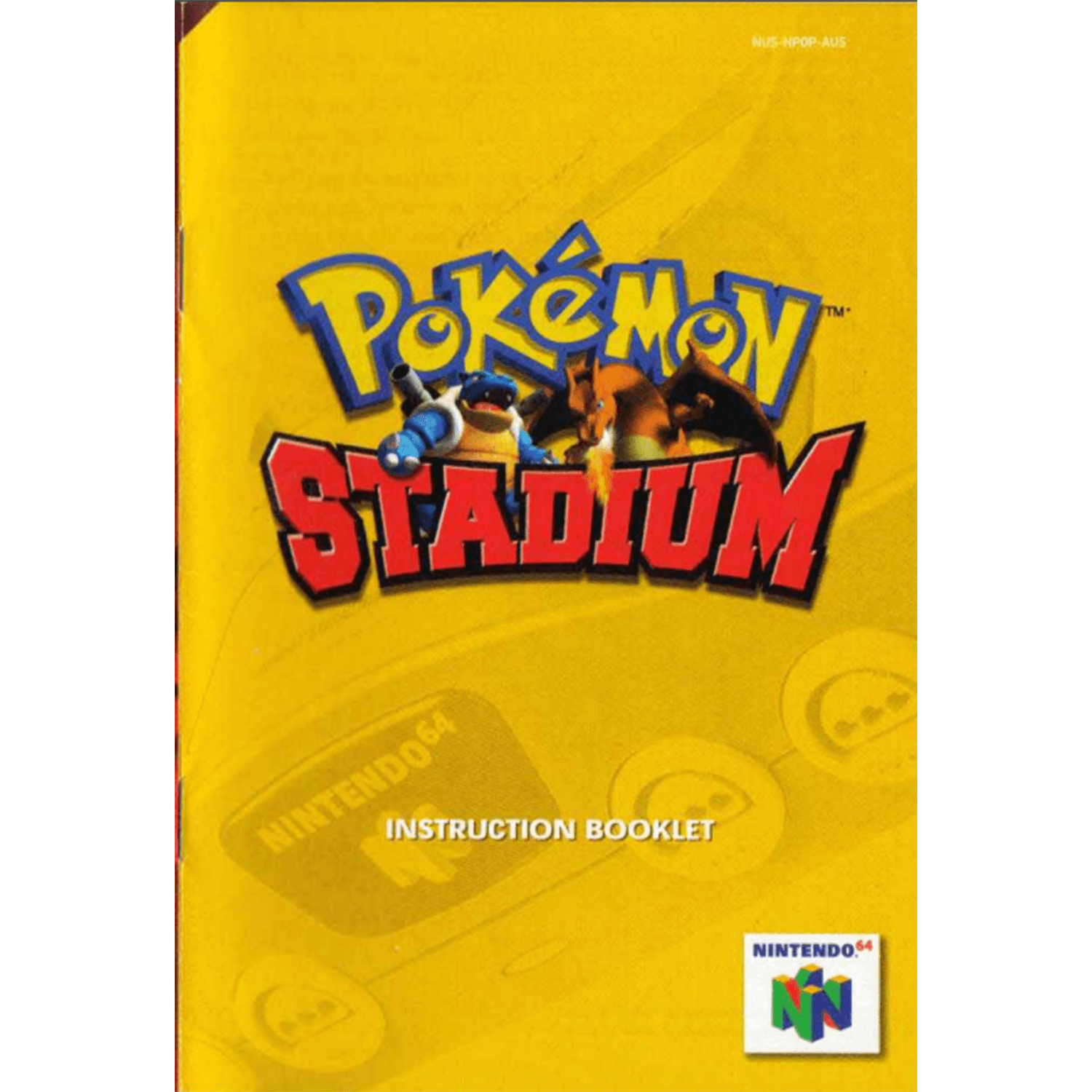 Pokemon Stadium N64 Estándar Físico Nuevo