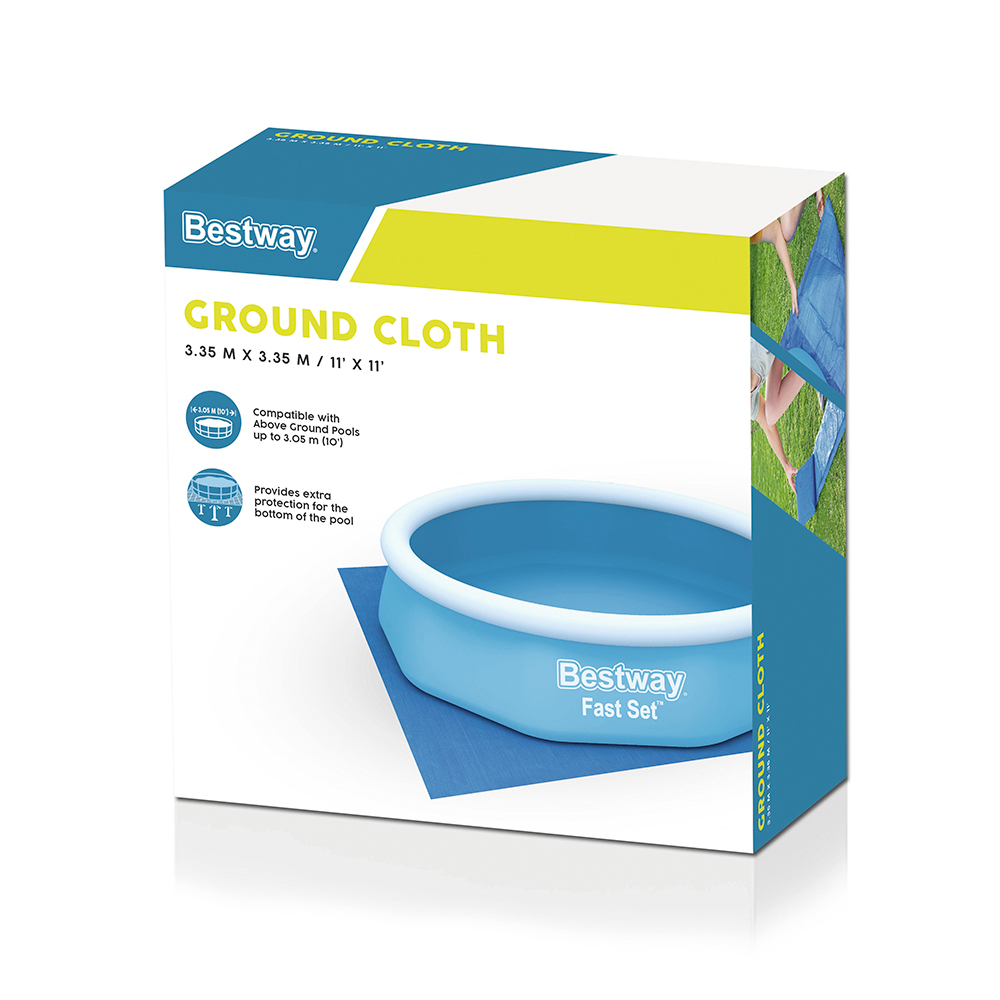 Tapete Protector Para Alberca Tapiz Inferior Bestway 58001