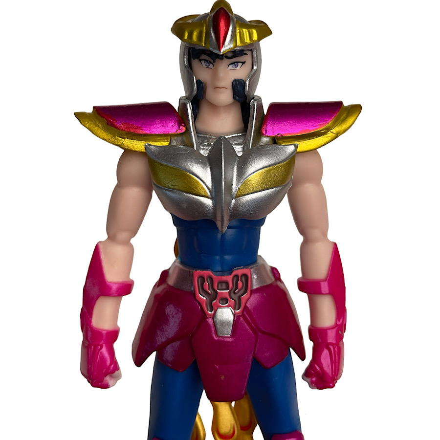 Figura Juguete Muñeco Ikki De Fenix Caballeros del Zodiaco 18 Cm Con Caja