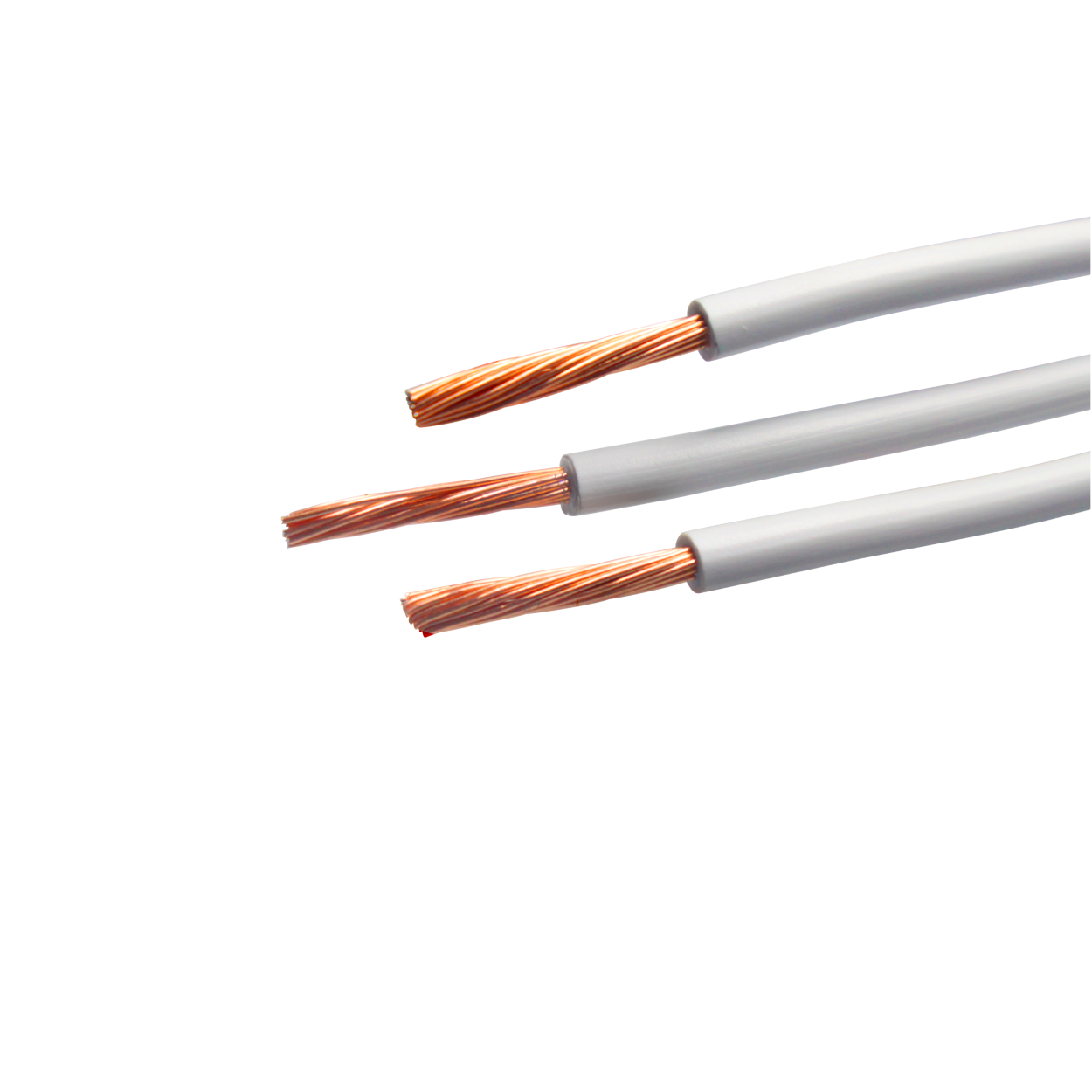 Cable Eléctrico Voltium Thw-ls / Thhw-ls, Calibre 8 Blanco 100% Cobre 100m