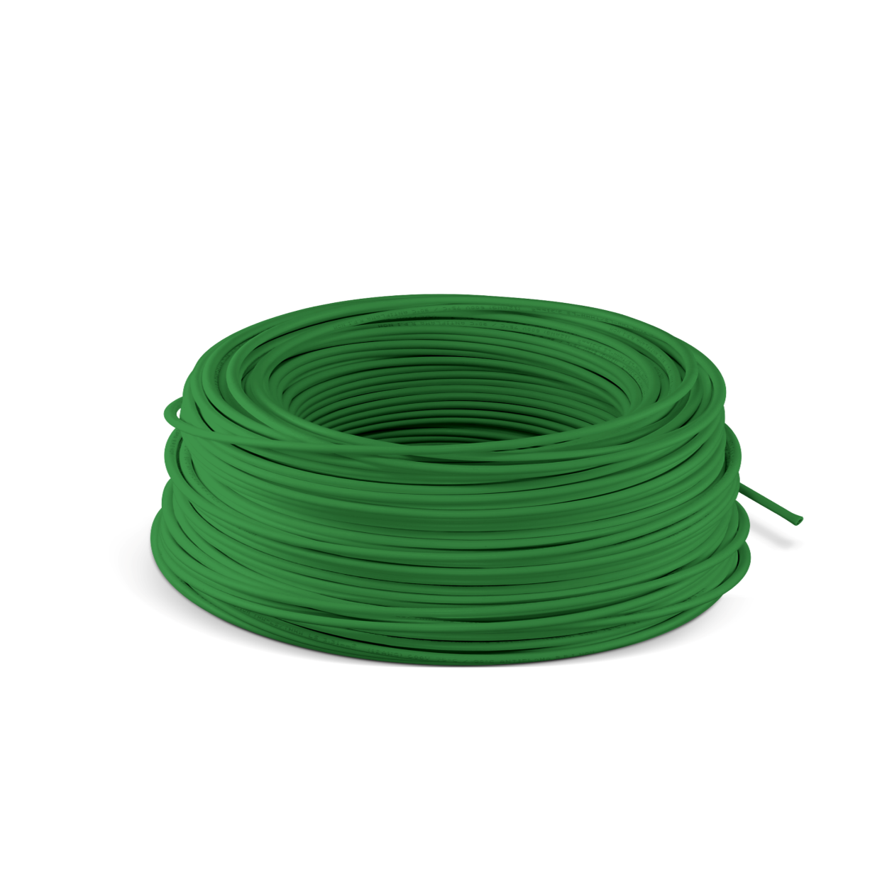 Cable Eléctrico Voltium Thw-ls / Thhw-ls, Calibre 8 Verde 100% Cobre 100m