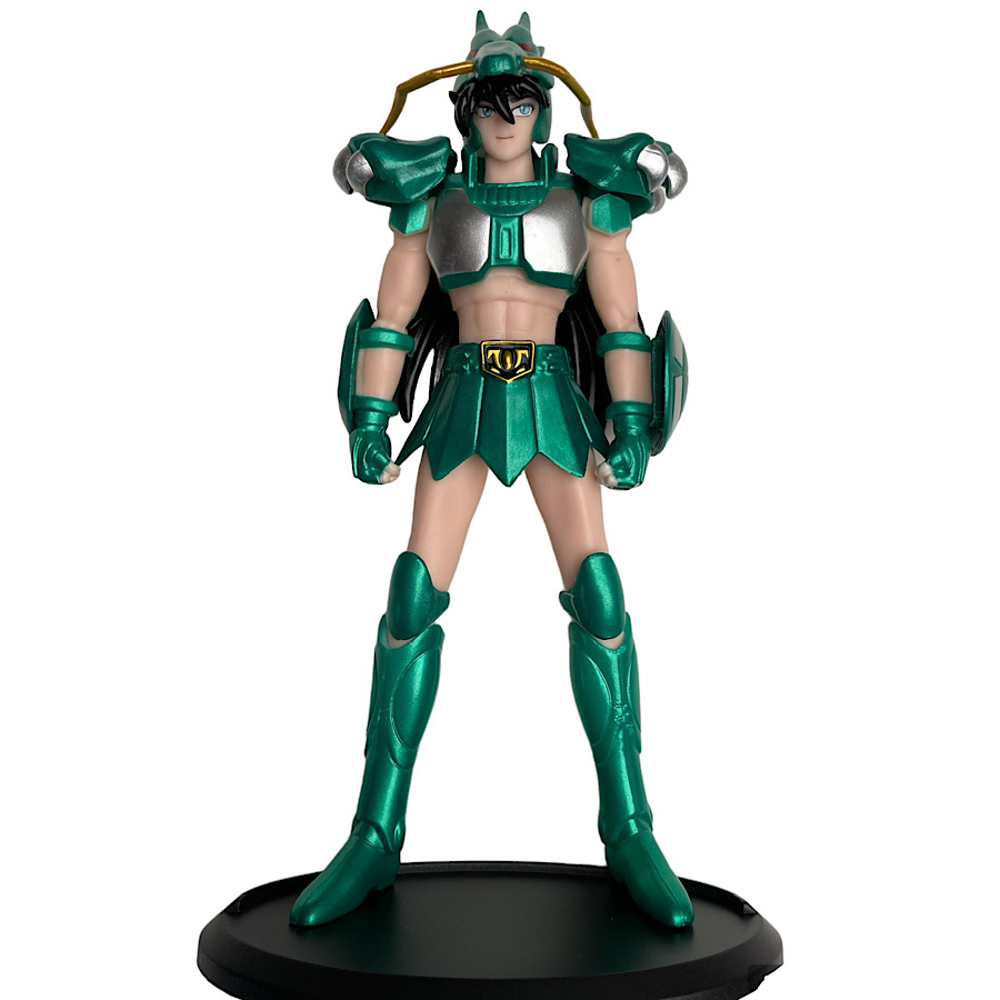 Figura Juguete Muñeco Shiryu De Dragon Caballeros del Zodiaco 18 Cm Con Caja