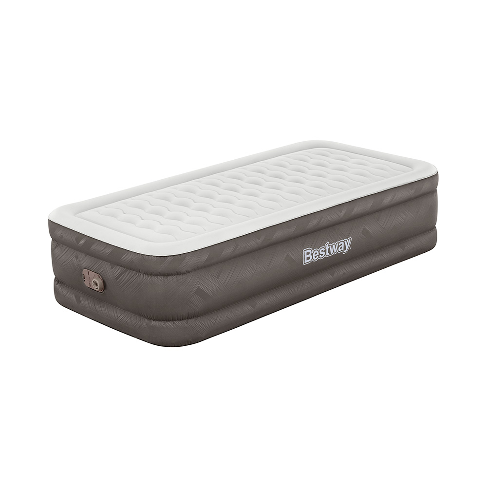 Colchón Inflable Individual Twin Bomba Integrada Bestway