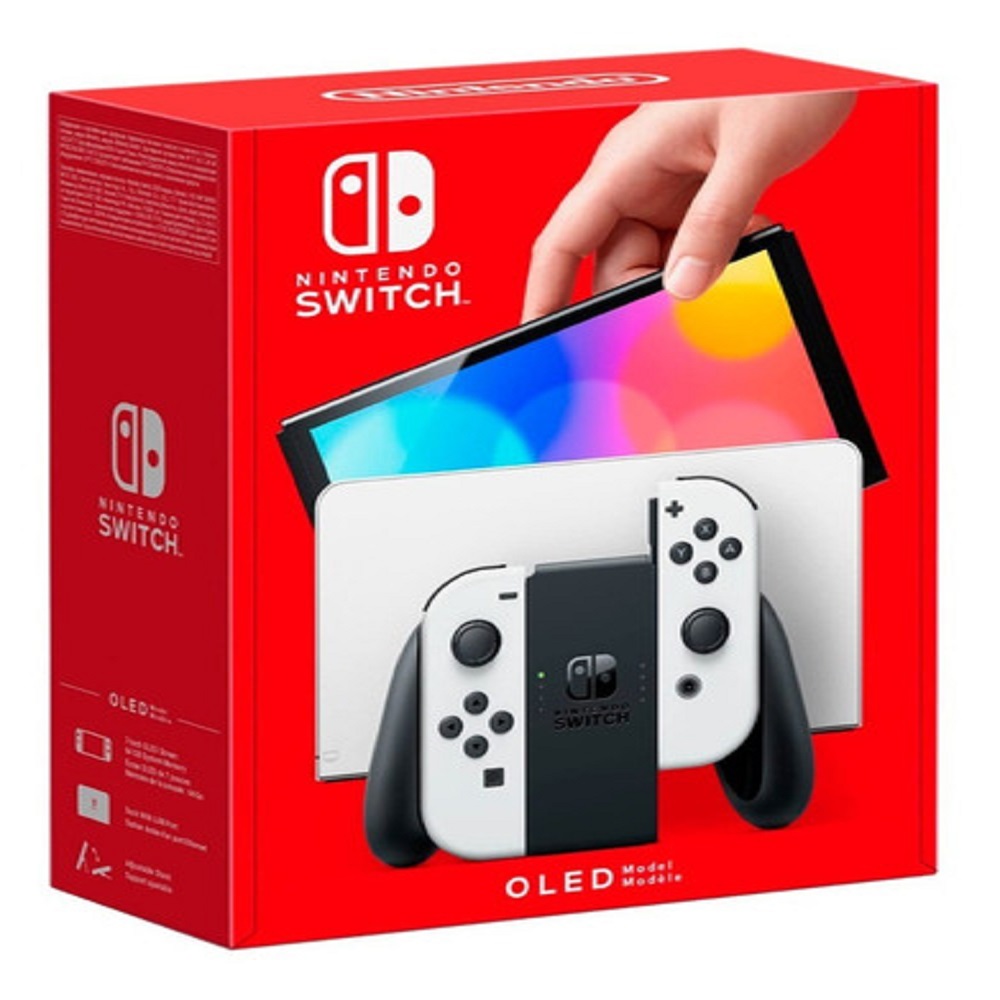 Nintendo Switch Oled 64gb Standard Color Blanco Y Negro