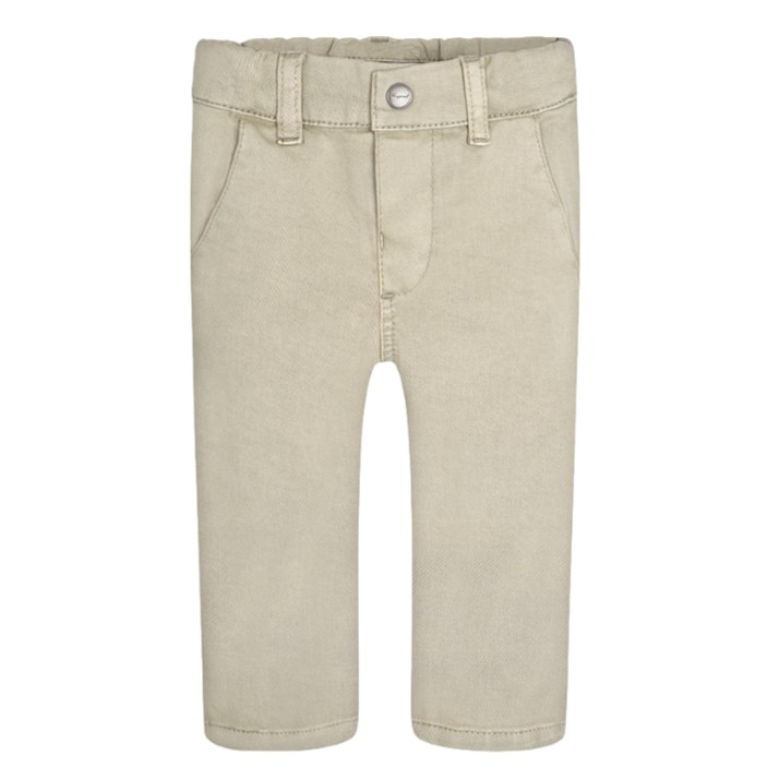 Pantalón Largo Chino Mayoral En Sarga Para Bebé Niño 52166