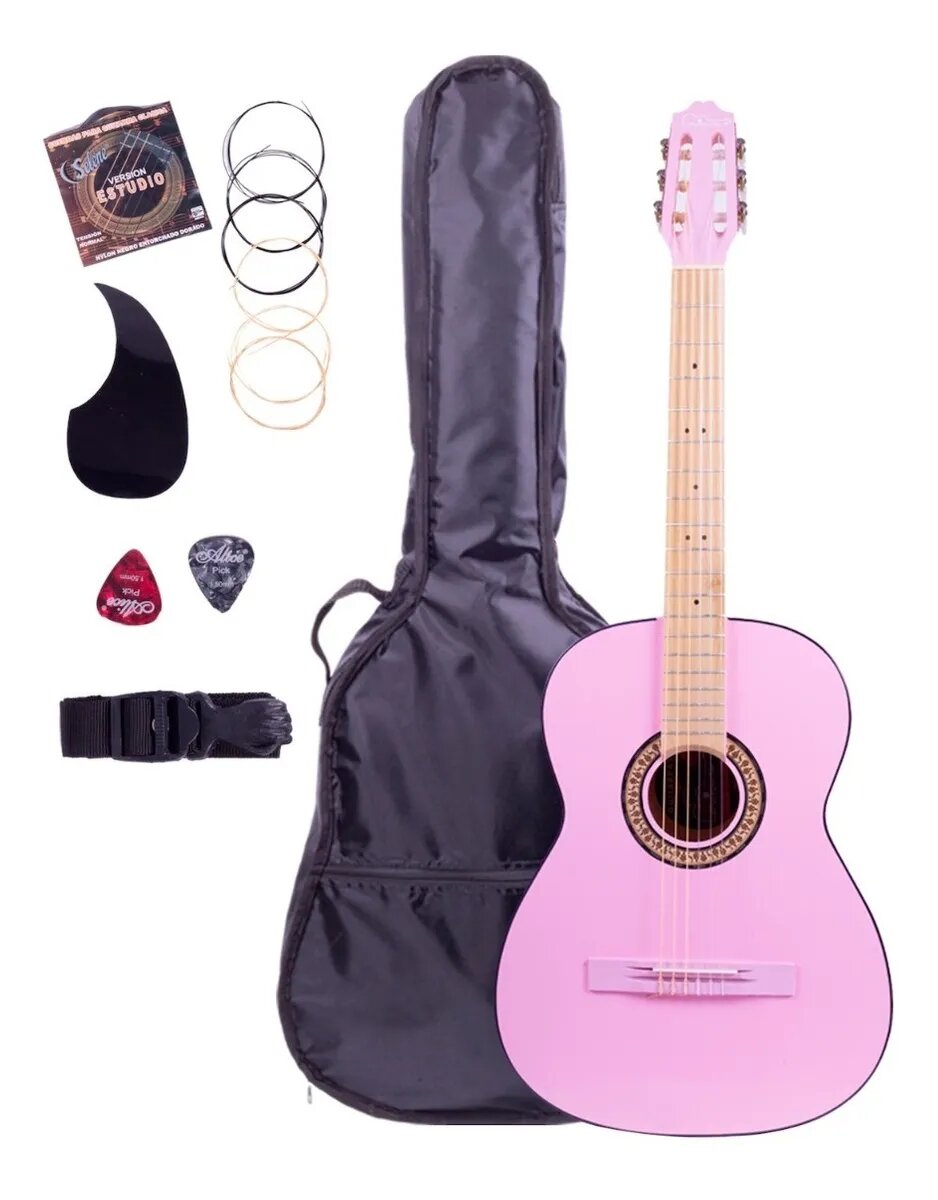 Guitarra 3/4 - Tercerola, En Paquete Con Accesorios