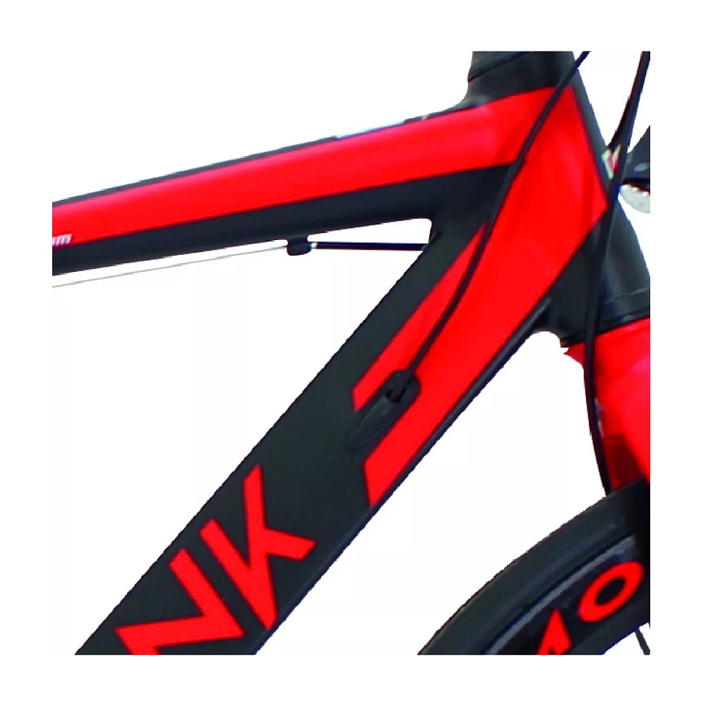 Bicicleta De Ruta Schnell Rodada 700 Shimano Color Rojo