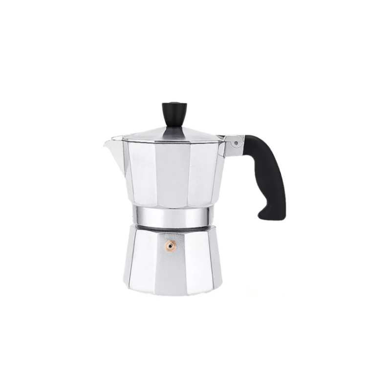 Cafetera Manual Italian Coffee Mocha Aluminio 6 Tazas.