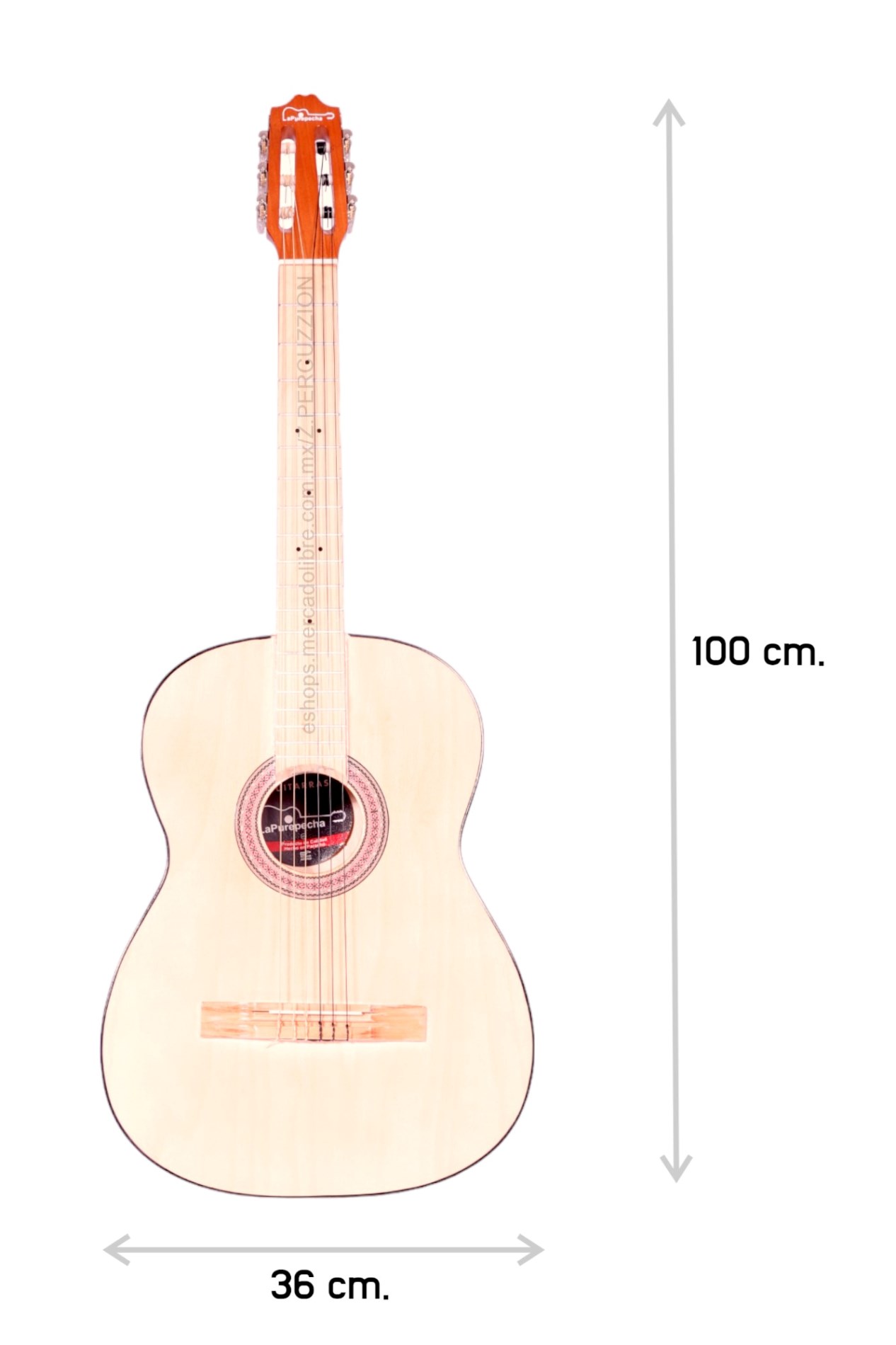 Guitarra Clasica - Acústica De Madera + Funda Y Accesorios