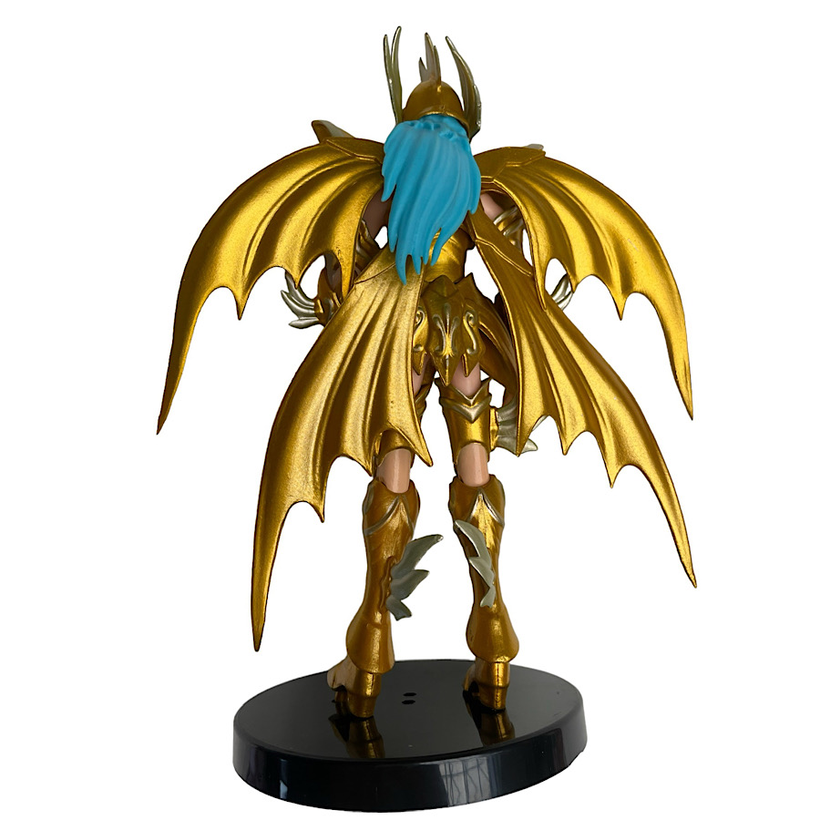 Figura Juguete Muñeco Piscis Con Casco Caballeros del Zodiaco Dorado Anime