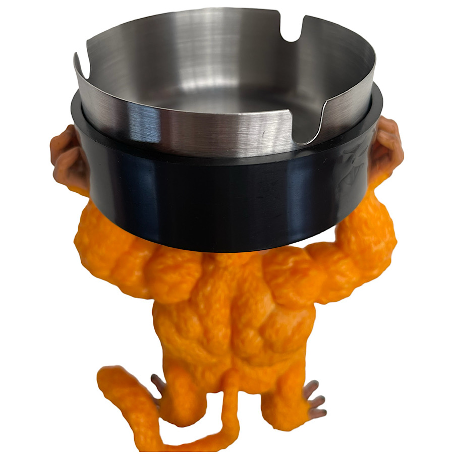 Figura Juguete Muñeco Cenicero Ozaru Golden Simio Saiyajin Dragon Ball Z