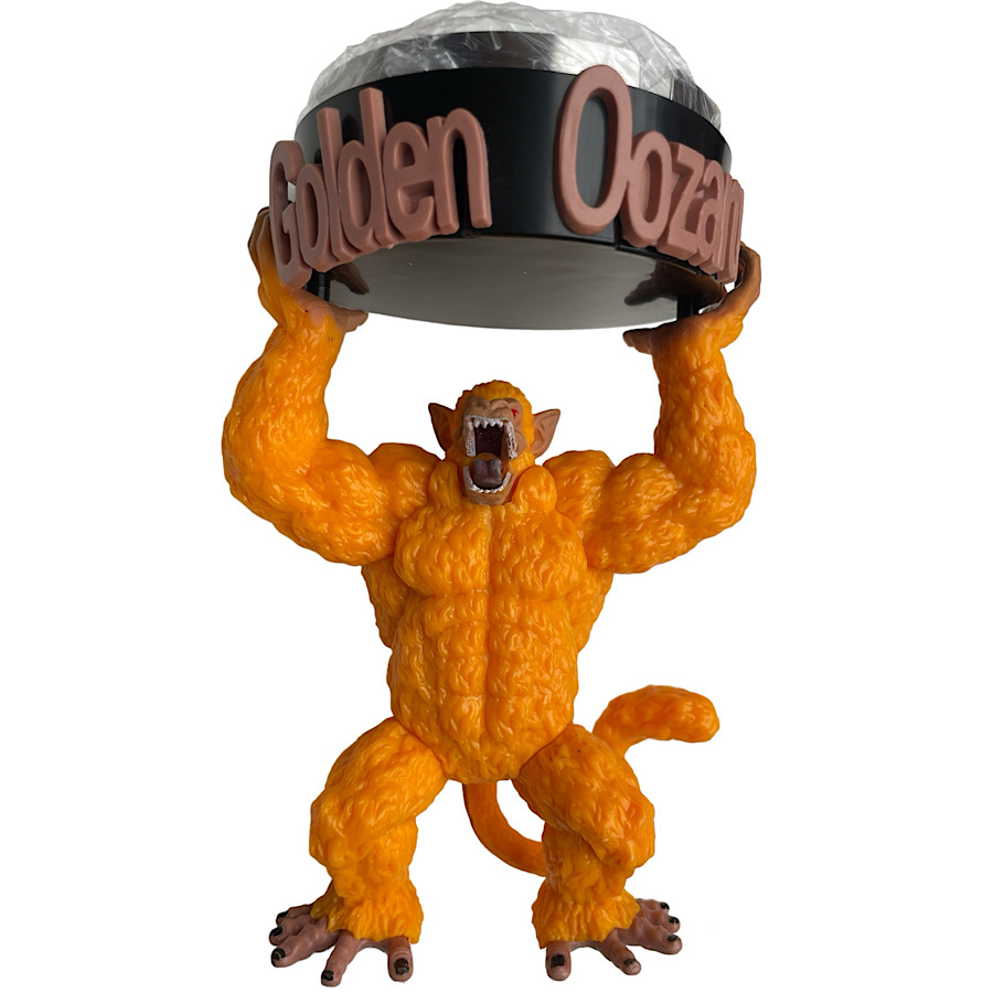 Figura Juguete Muñeco Cenicero Ozaru Golden Simio Saiyajin Dragon Ball Z