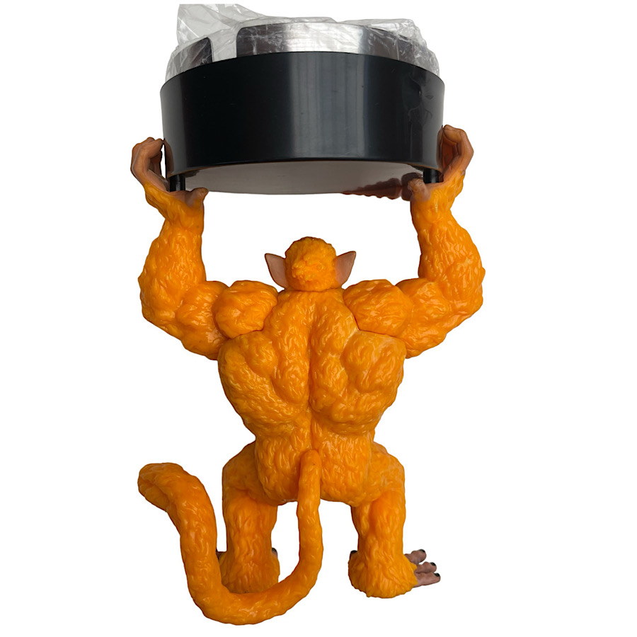 Figura Juguete Muñeco Cenicero Ozaru Golden Simio Saiyajin Dragon Ball Z