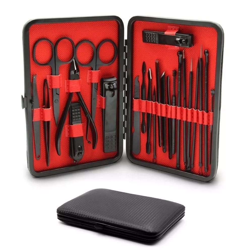 Set De Manicura Pedicura Pies Manos Corta Uñas 23 Piezas