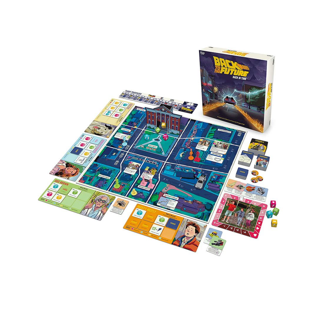 Funko Games - Juego De Mesa Viaje Al Pasado - Back To The Future