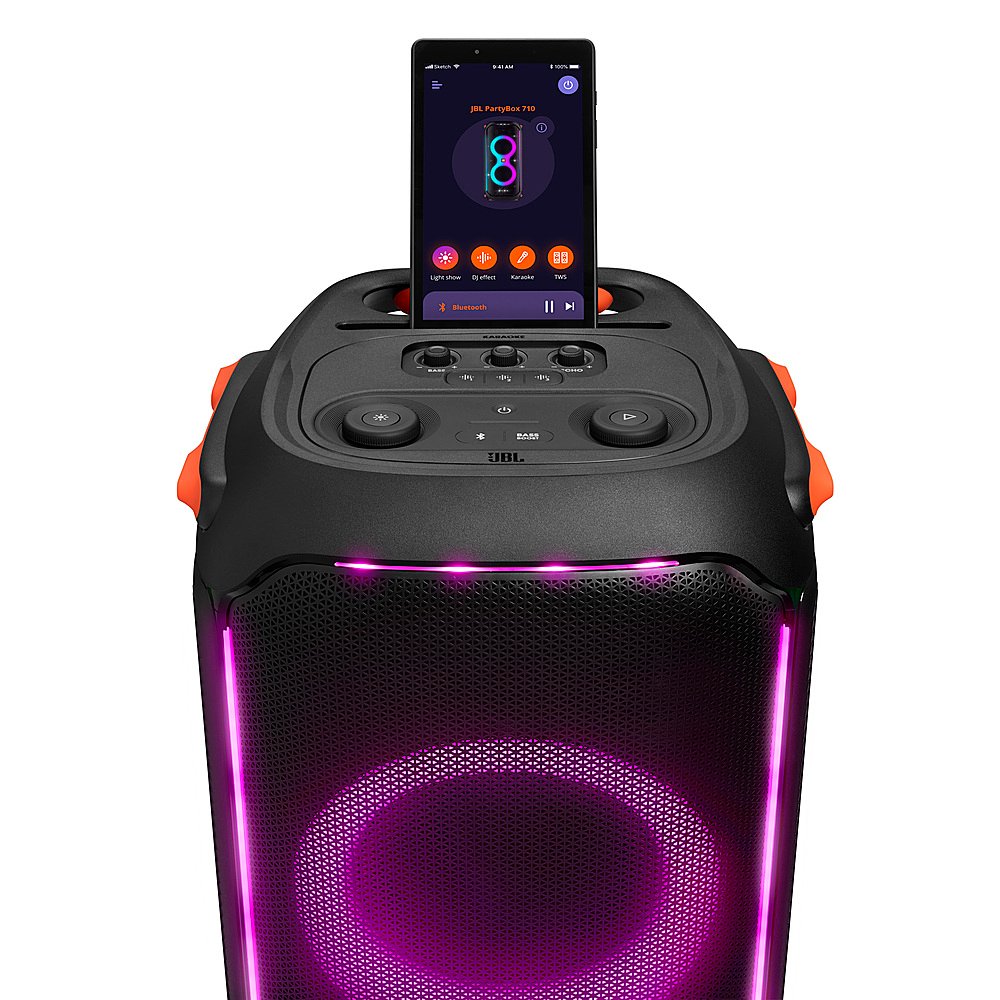 Bocina Jbl Partybox 710 Portátil Bluetooth Waterproof Negra