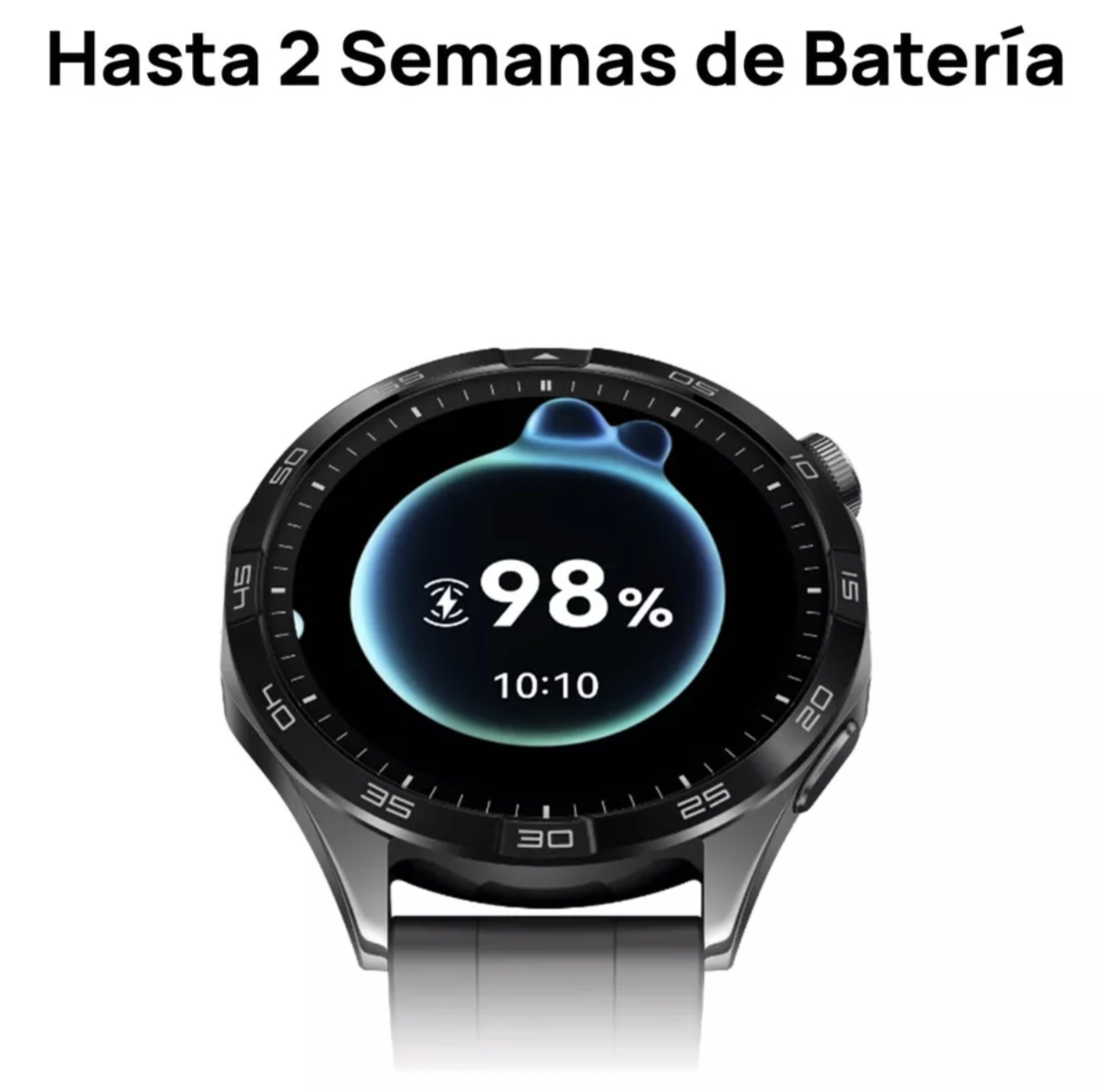 Smartwatch Huawei Watch Gt 4 46mm Plateado Correa Café
